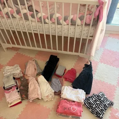 Lot vêtements bébé fille 3 mois – 65 pièces
